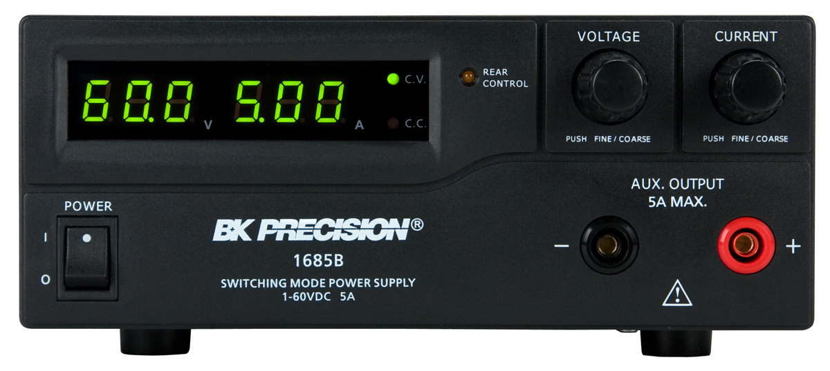 BK Precision 1685B Series Digital Bench Power Supply, 0 → 60V, 5A, 1-Output, 300W