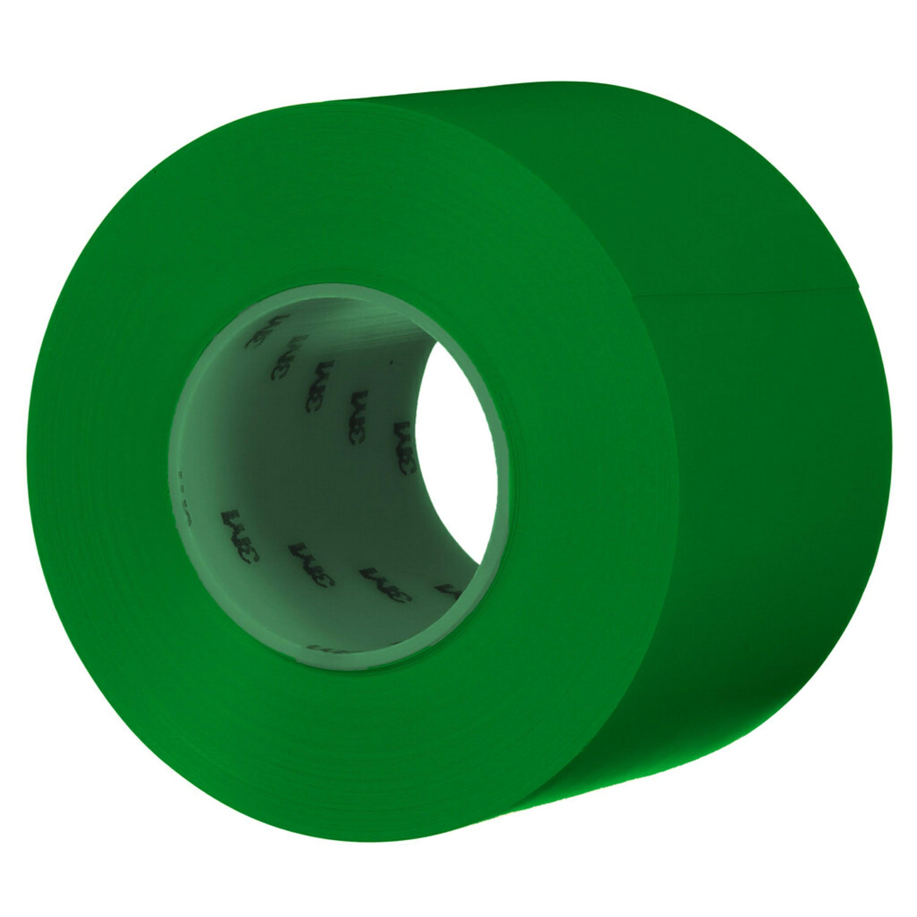 3M 971 Green Vinyl 32.9m Floor Tape, 0.43mm Thickness