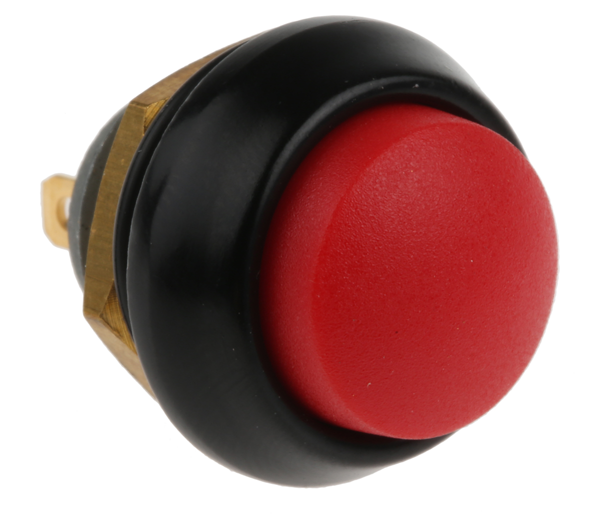 ITW Switches 59 Series Miniature Push Button Switch, Momentary, Panel Mount, 13.65mm Cutout, SPST, Clear LED, 125V ac,