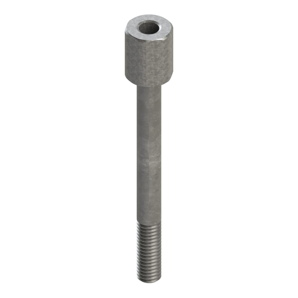 Parker Galvanised Steel Hex Screw, DIN 3015-1, M6 x 35mm
