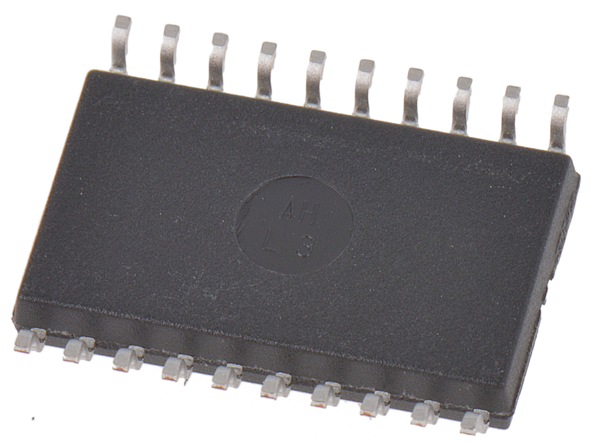 onsemi MM74HC273WMX Octal D Type Flip Flop IC, LSTTL, 20-Pin SOIC