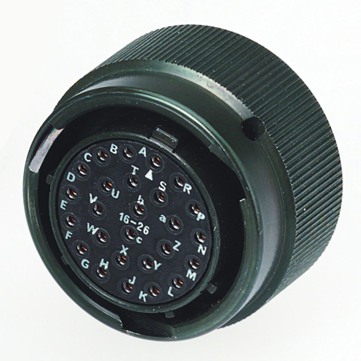 Amphenol Limited, 62GB 2 Way Box Mount MIL Spec Circular Connector Receptacle, Pin Contacts,Shell Size 8, Bayonet,