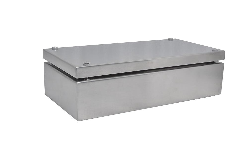 RS PRO 304 Stainless Steel Enclosure, IP66, 300 mm x 150 mm x 81mm