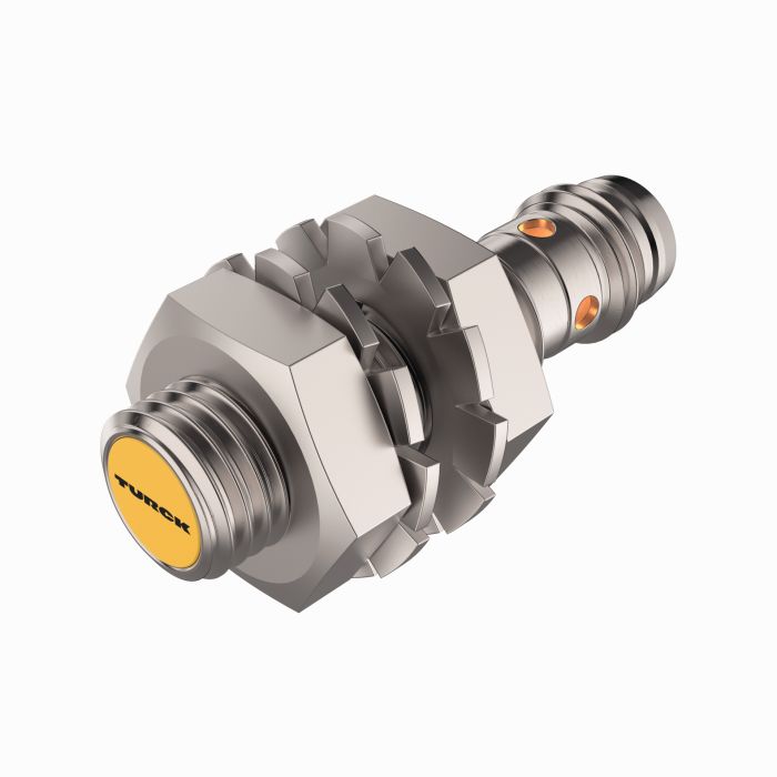 Turck Inductive Threaded Barrel Proximity Sensor, M8, 2 mm Detection, PNP NO, 10 → 30 V dc