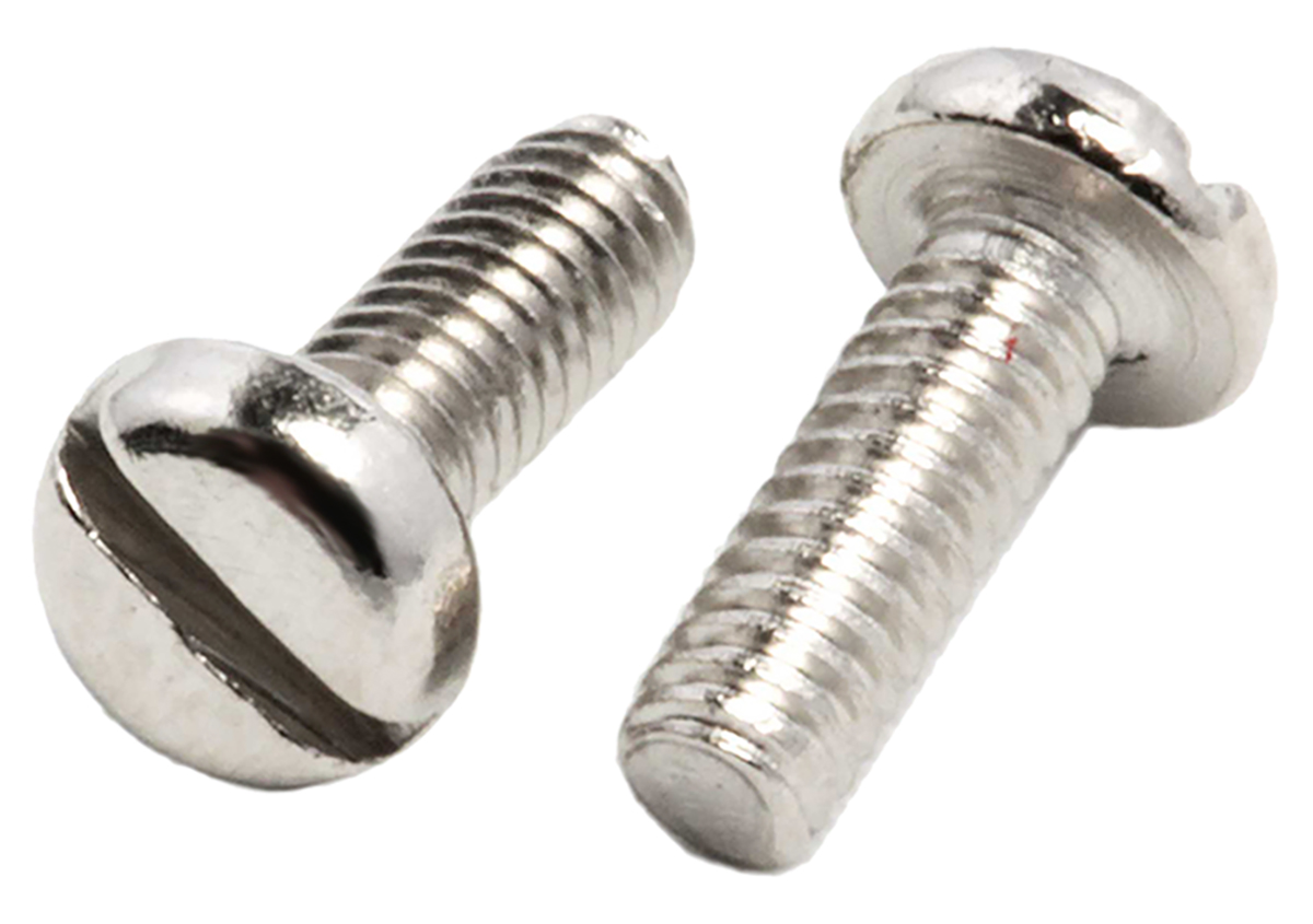 RS PRO Slot M2 Pan Brass Machine Screws DIN 85 x 6.0mm