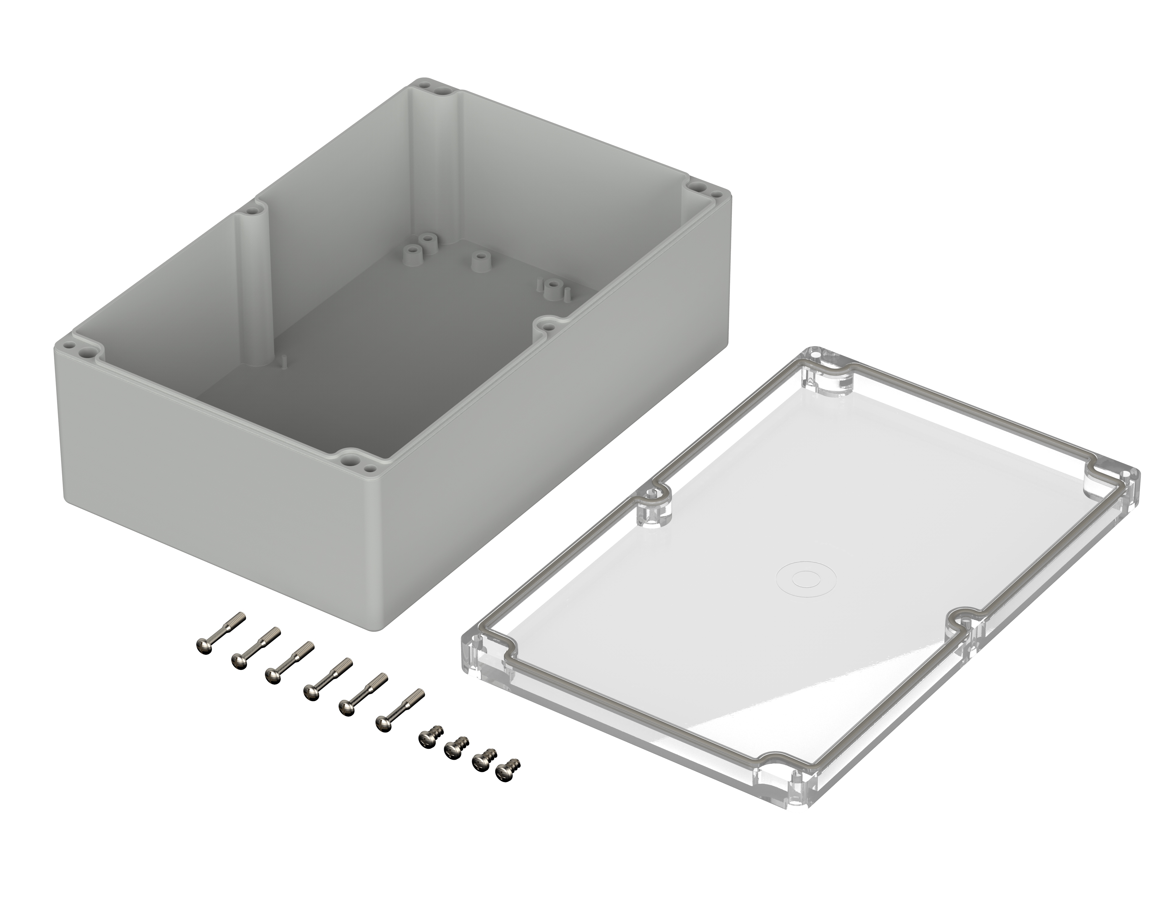 Bopla Euromas Series Polycarbonate General Purpose Enclosure, IP65, 250 x 160 x 90mm