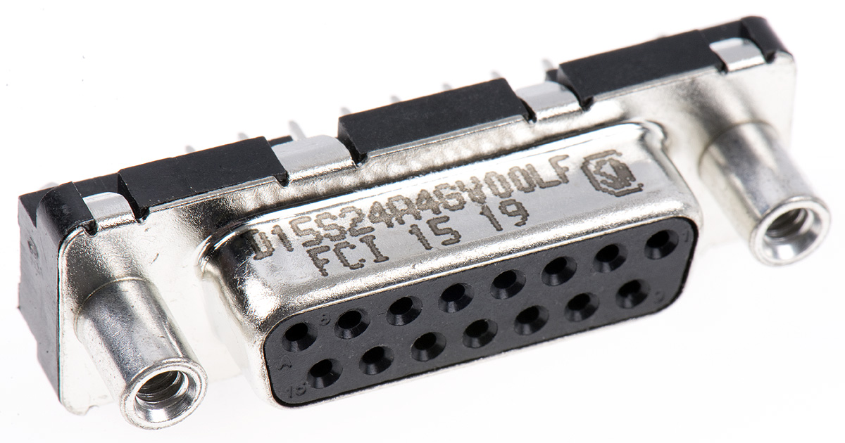 Amphenol Communications Solutions Delta D 15 Way Through Hole D-sub Connector Socket, 2.74mm Pitch