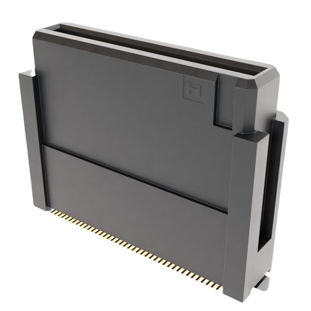 HARWIN FLECTO Series Vertical Surface PCB Header, 80 Contact(s), 0.5 mm Pitch, 2 Row, Shrouded