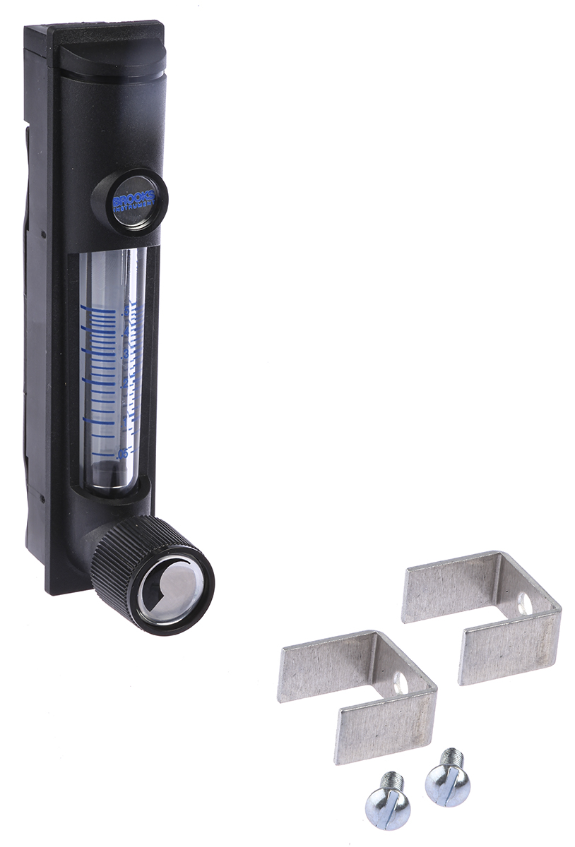 Key Instruments MR3000 Series Variable Area Flow Meter for Gas, 0.05 L/min Min, 0.5 L/min Max