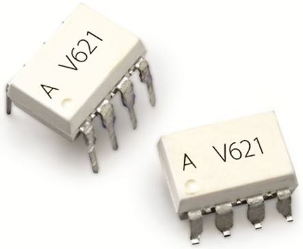 Broadcom Solid State Relay, 15 μA Load, Surface Mount, 0.8 V Control