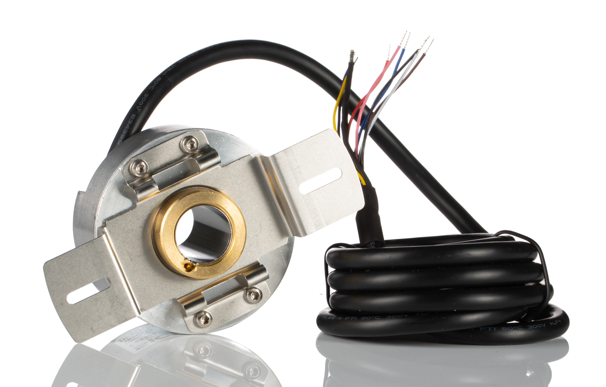 SICK DBS60 Core Series Incremental Incremental Encoder, 1024 ppr, HTL, TTL Signal, Hollow Type, 6mm → 5/8in Shaft