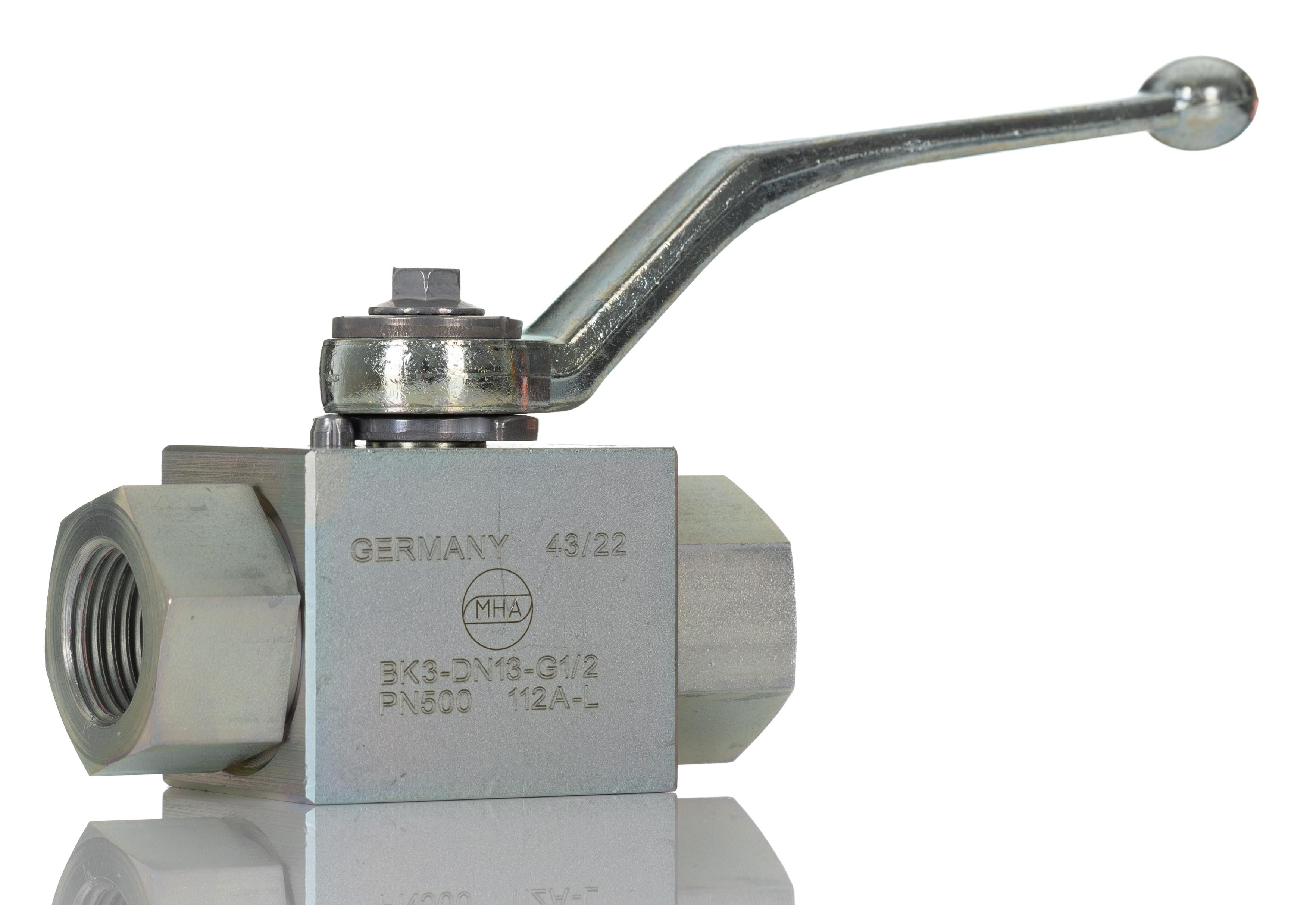 RS PRO Steel Hydraulic Ball Valve G 1/2