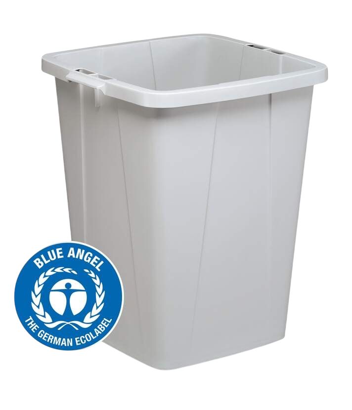 Durable DURABIN 90L Grey Plastic Waste Bin