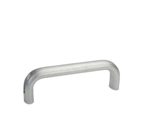 Ganter Natural Aluminium Door Handle 49 mm Height, 20mm Width, 112mm Length