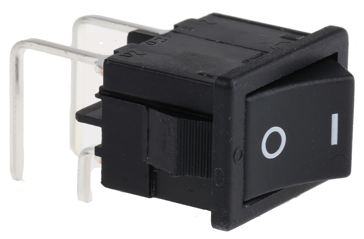 Marquardt DPST, On-Off Rocker Switch PCB