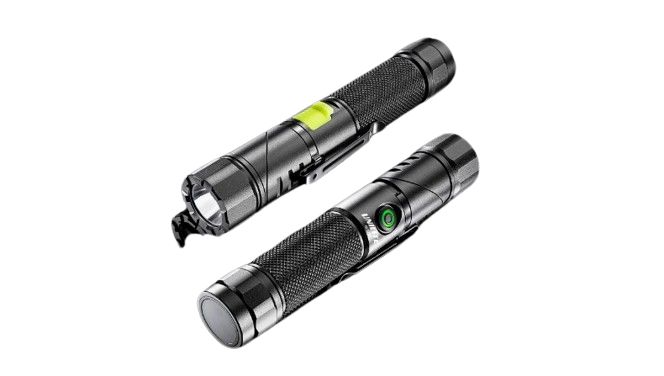 Unilite LED Torch White - Rechargeable 1200 lm, 160 mm