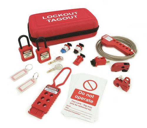 Spectrum Industrial 2-Lock Electrician Lockout Kit