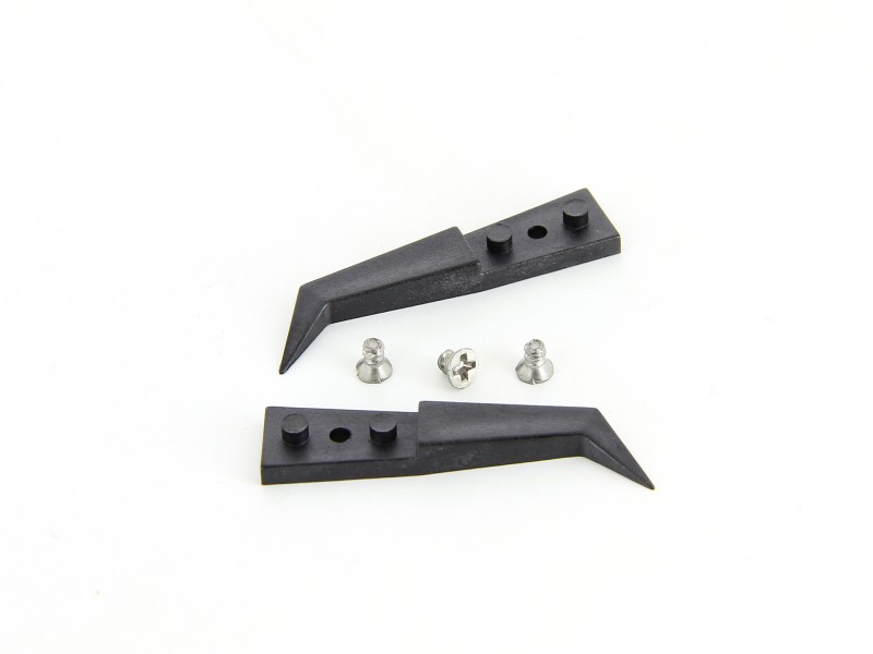 ideal-tek 36 mm, Carbon Fibre, Angle, Tweezer Tips
