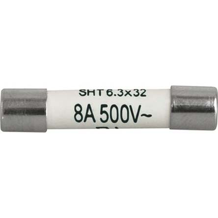 Schurter 3.15A T Ceramic Cartridge Fuse, 6.3 x 32mm
