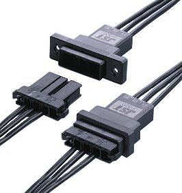 JST, F32 Female Connector Housing, 5.08mm Pitch, 3 Way, 1 Row