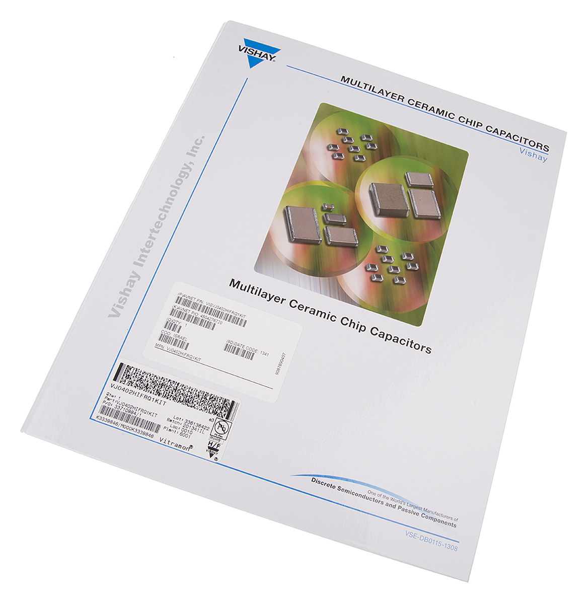 Vishay, Surface Mount Ceramic Capacitor Kit 15 pieces