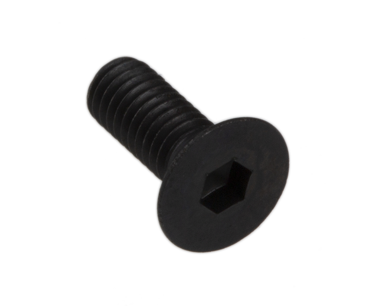 RS PRO Black, Self-Colour Steel Hex Socket Countersunk Screw, DIN 7991, M3 x 8mm