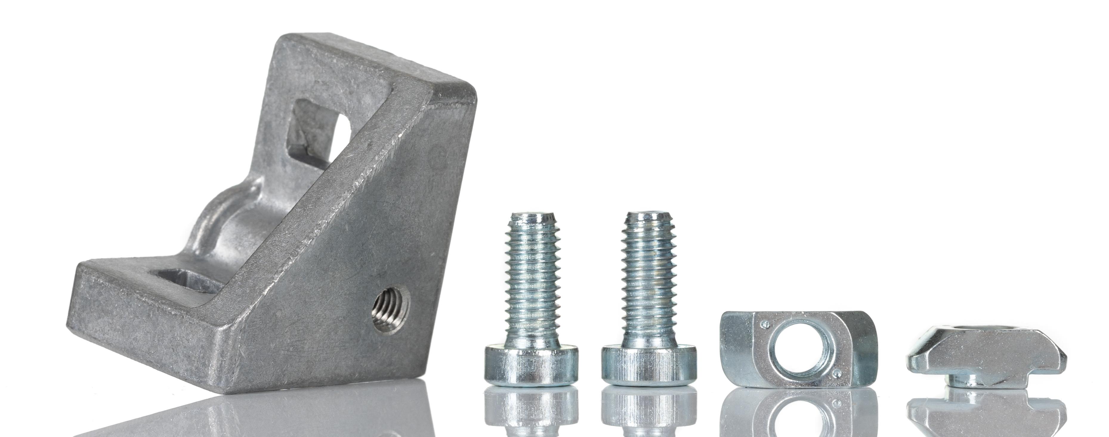 Bosch Rexroth M6 Mounting Bracket, Connecting Component, Strut Profile 30 mm, Groove Size 8mm