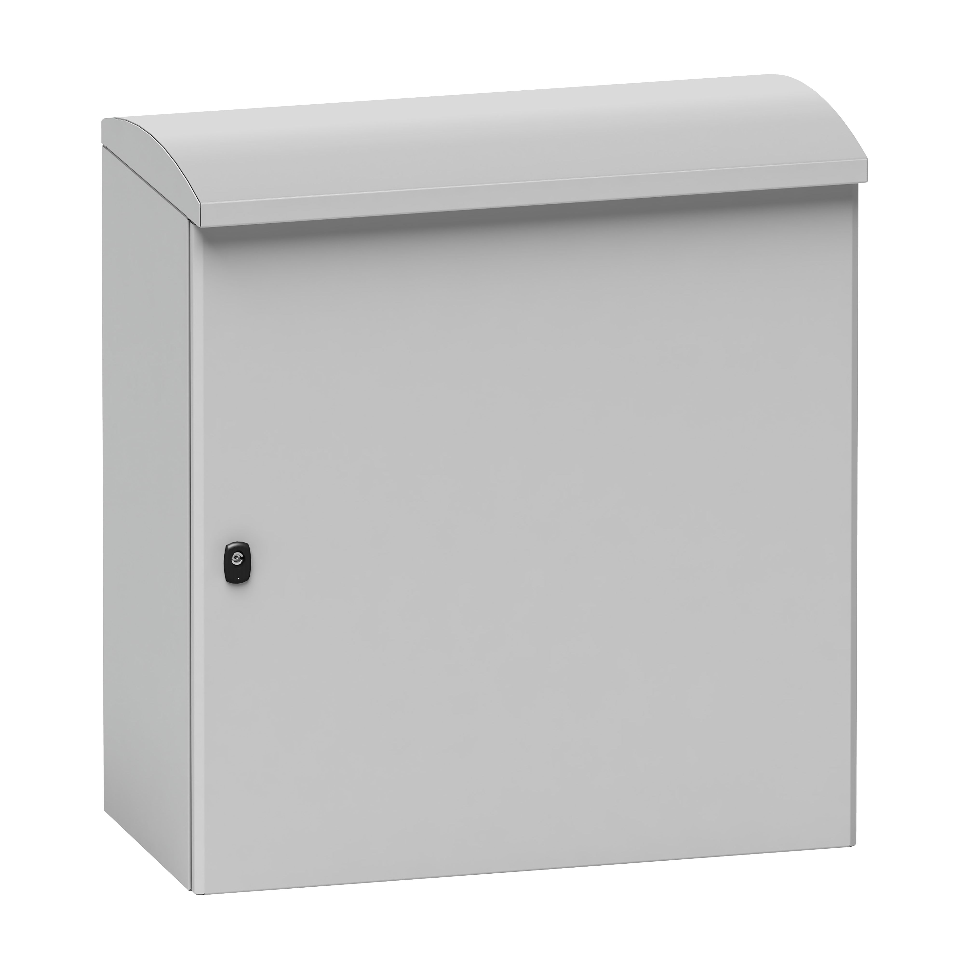 Schneider Electric PanelSeT S3HD Series Steel Enclosure, IP66, 448 mm x 300 mm x 230mm