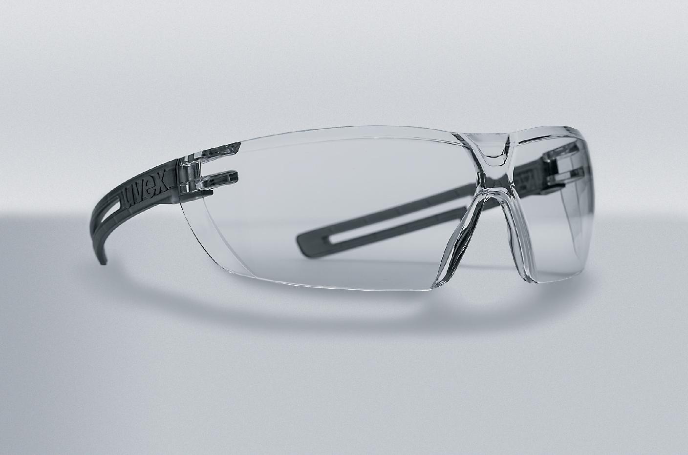 uvex x-fit Anti-Mist UV Safety Glasses, Clear PC Lens