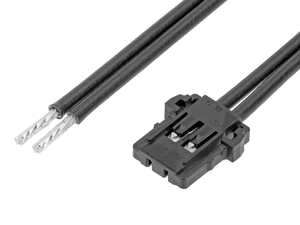Molex 2 Way Female Pico-Lock Unterminated Wire to Board Cable