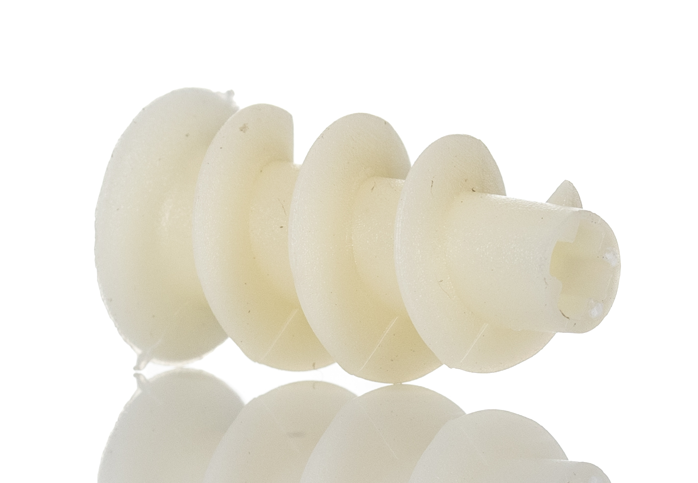 RS PRO White Plastic Wall Plug