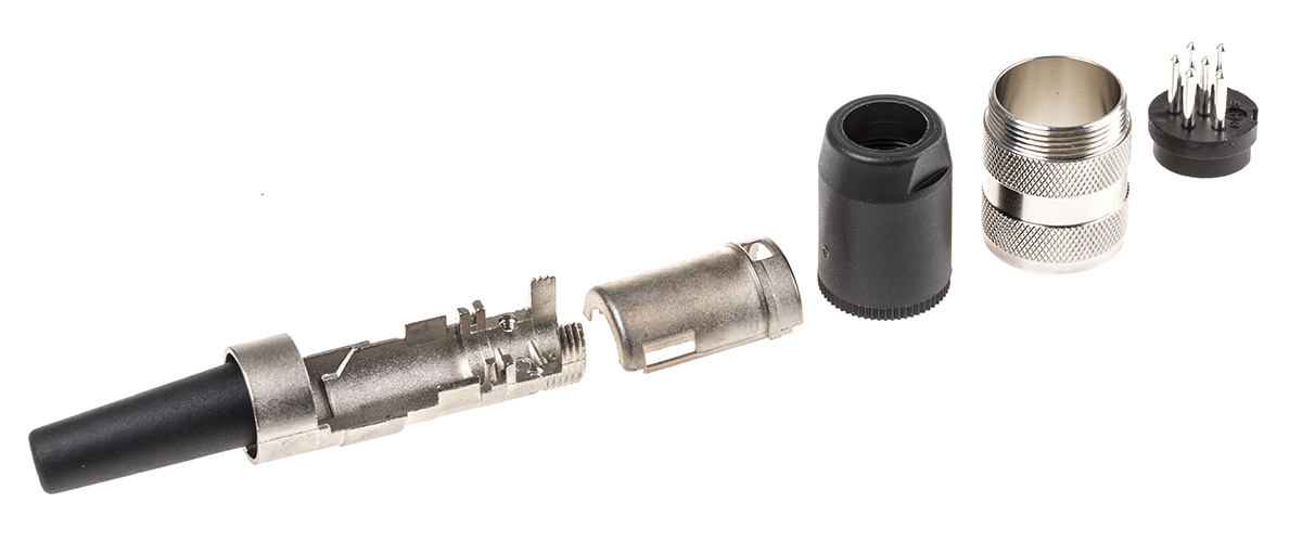 Amphenol Industrial, Signalmate C091 6 Pole M16 Din Plug, 5.0A, 300 V IP40, Screw On, Cable Mount