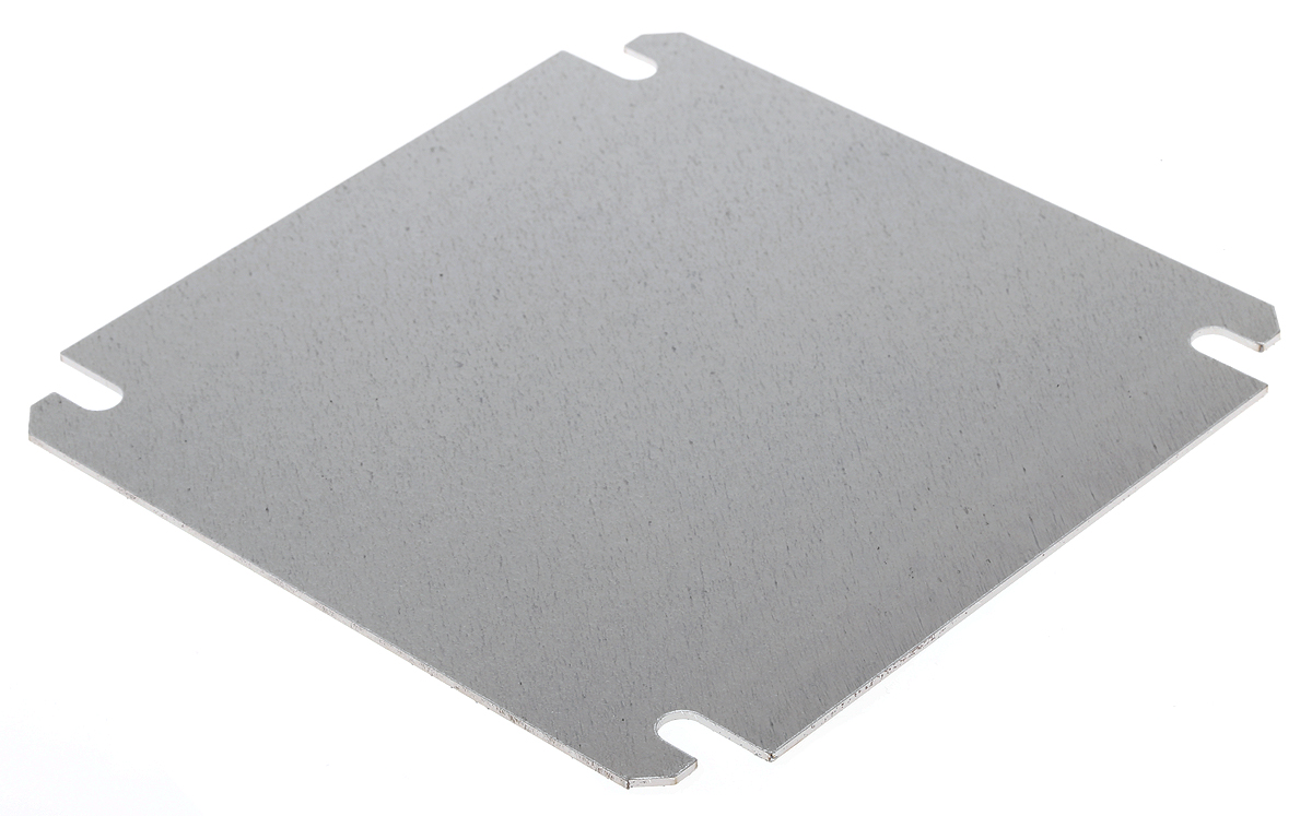 Fibox Metal Mounting Plate, 148mm H, 1.5mm W, 148mm L for Use with EK Series