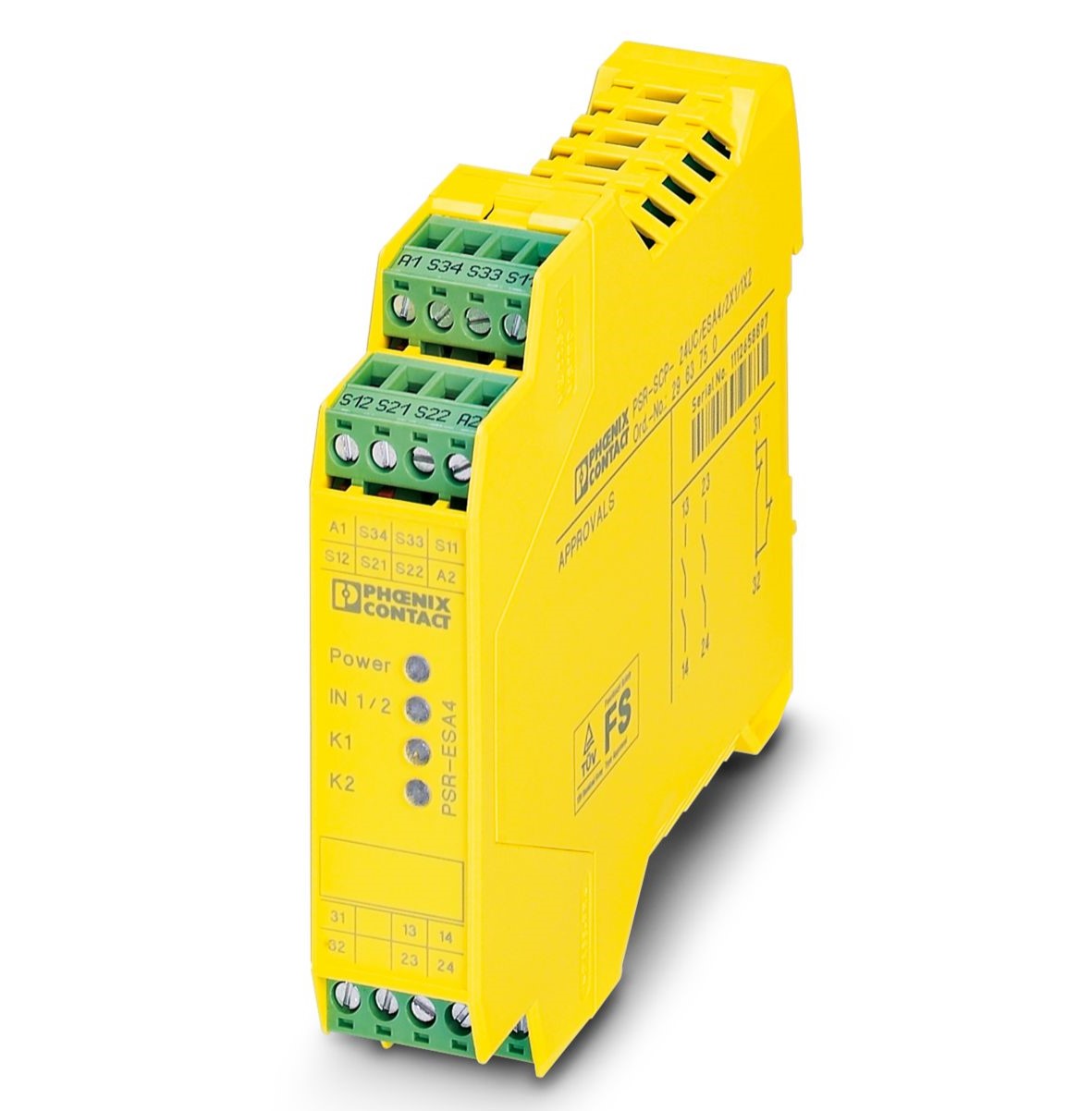 Phoenix Contact PSRclassic PSR-SPP Safety Relay 24V dc, Dual-Channel 2 Safety Contacts