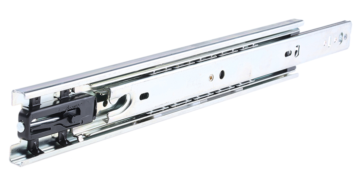 Accuride Telescopic Rail, 300mm Depth, 50kg Max Load