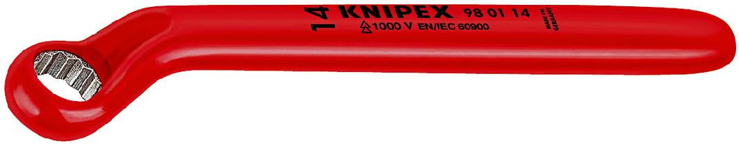 Knipex Box Wrench, 8mm, Metric, 155 mm Overall, VDE/1000V