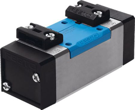 Festo 5/3 exhausted Pneumatic Solenoid Valve - Pneumatic VL-5/3E-D-2-C Series, 151849