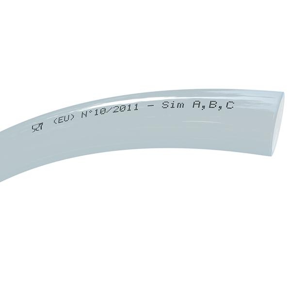 TRICOFLEX CRISTAL PVC, Hose Pipe, 12mm ID, 16mm OD, Clear, 50m