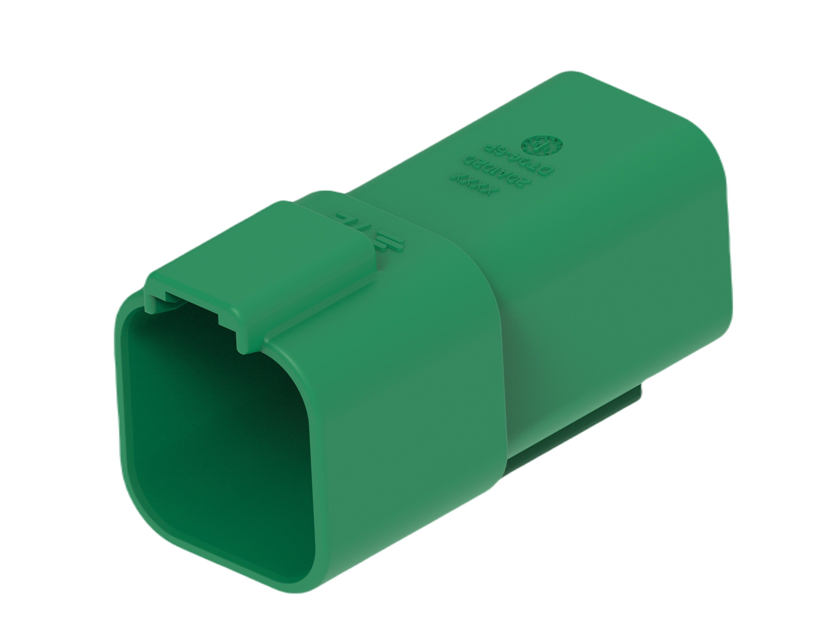 TE Connectivity, DT04-6P Automotive Connector Plug Green Cable 6 Way, Cable Termination DT04-6P-TN03