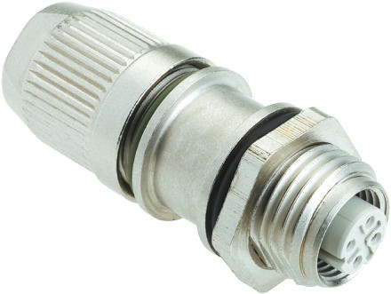 Harting, HARAX 4 Pole Din Socket, Female, Cable Mount