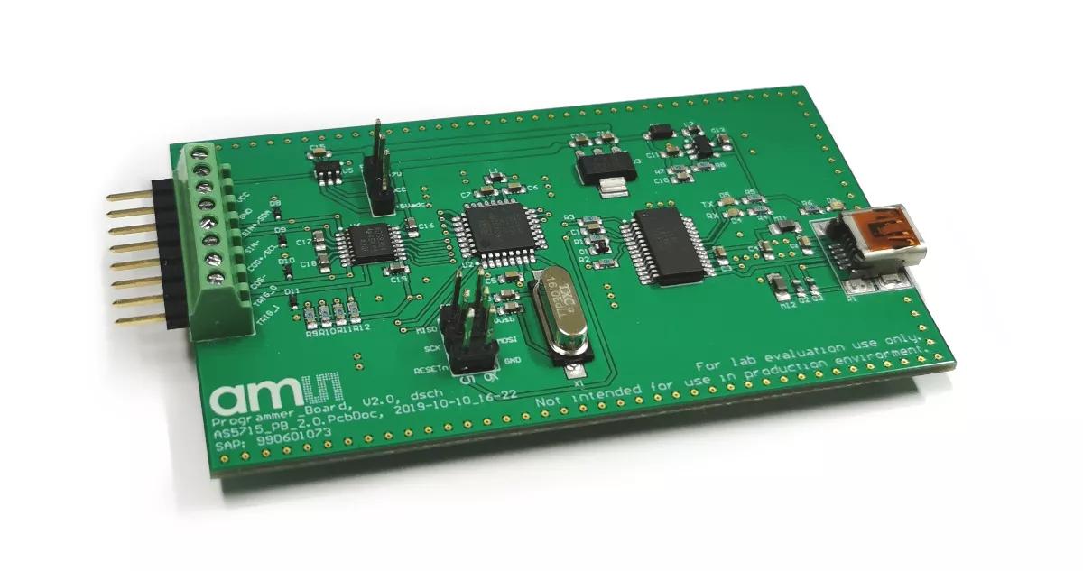 ams OSRAM AS5715_PB_2.1 Position Sensor Programmer Module for AS5715 AS5715