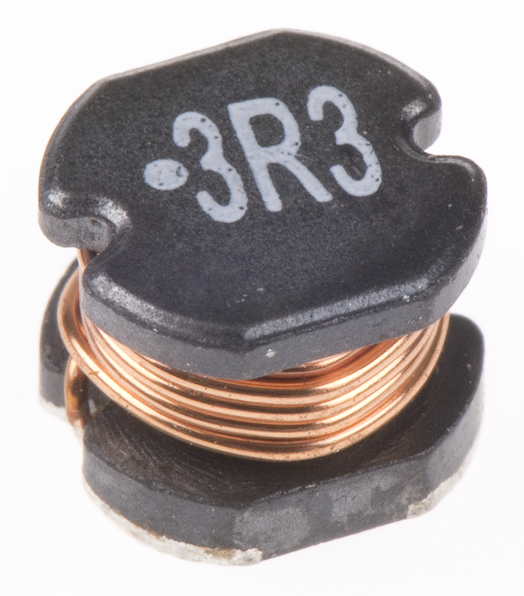 Wurth Elektronik, WE-PD2, 5848 No Surface Mount Inductor 3.3 μH Unshielded ±20 % 4 A Idc