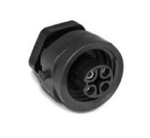 Amphenol Industrial Circular Connector, 3 Contacts, Panel, Standard Connector, Socket, Female, IP67, Ecomate M Series