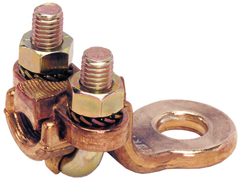 MECATRACTION Brass Earth Clamp 30mm