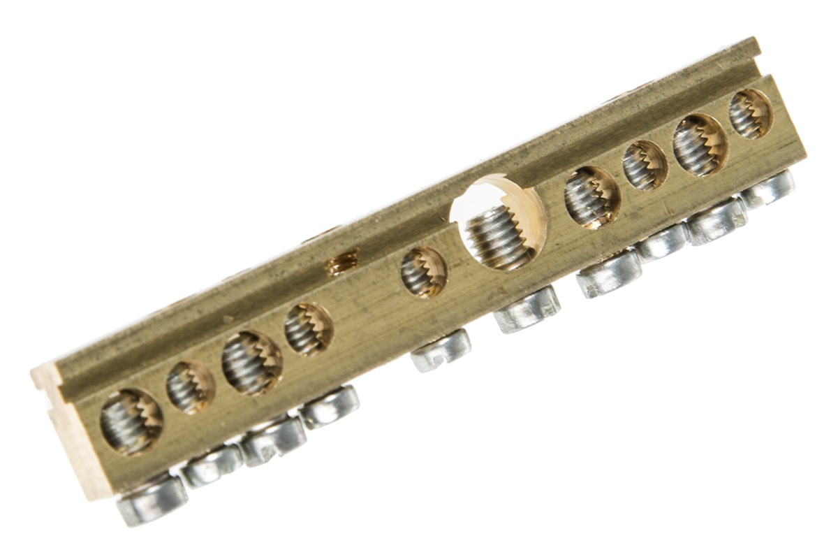 Schneider Electric Terminal Strip, 80A, 10 mm², 16 mm², 35 mm² Wire