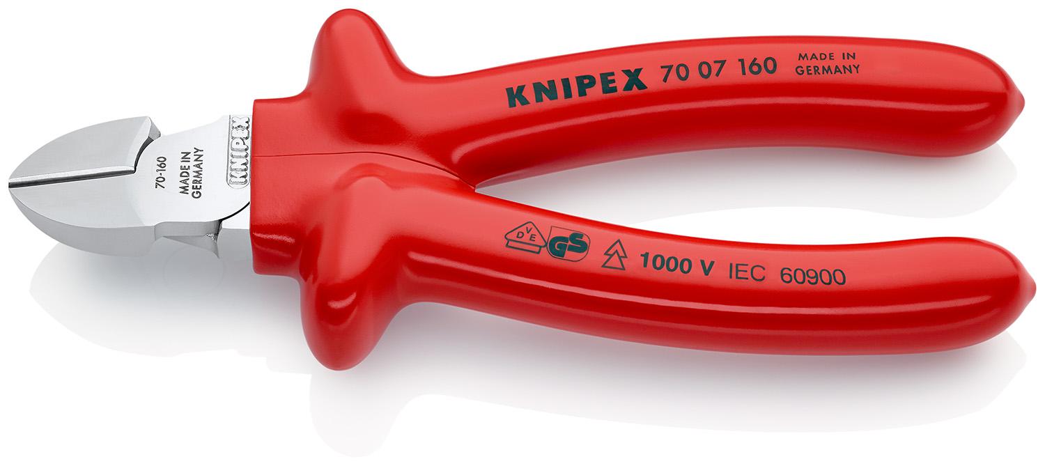Knipex Knipex VDE/1000V Insulated Diagonal Cutter