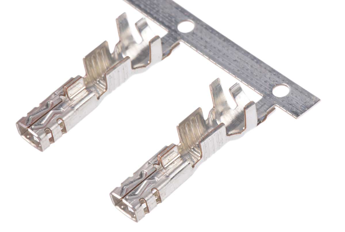 TE Connectivity Power Triple Lock Series Female Crimp Terminal