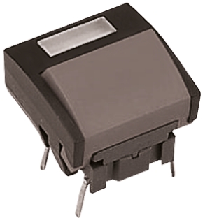 MEC IP67 Grey Tact Switch, SPST 50 mA @ 24 V dc