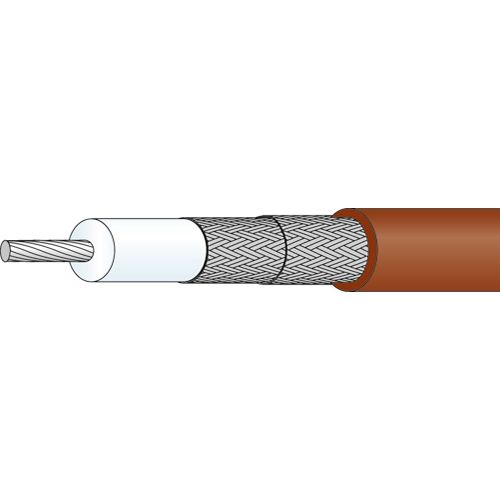 Huber+Suhner, 100 m, RG400 Coaxial, Unterminated 50 Ω