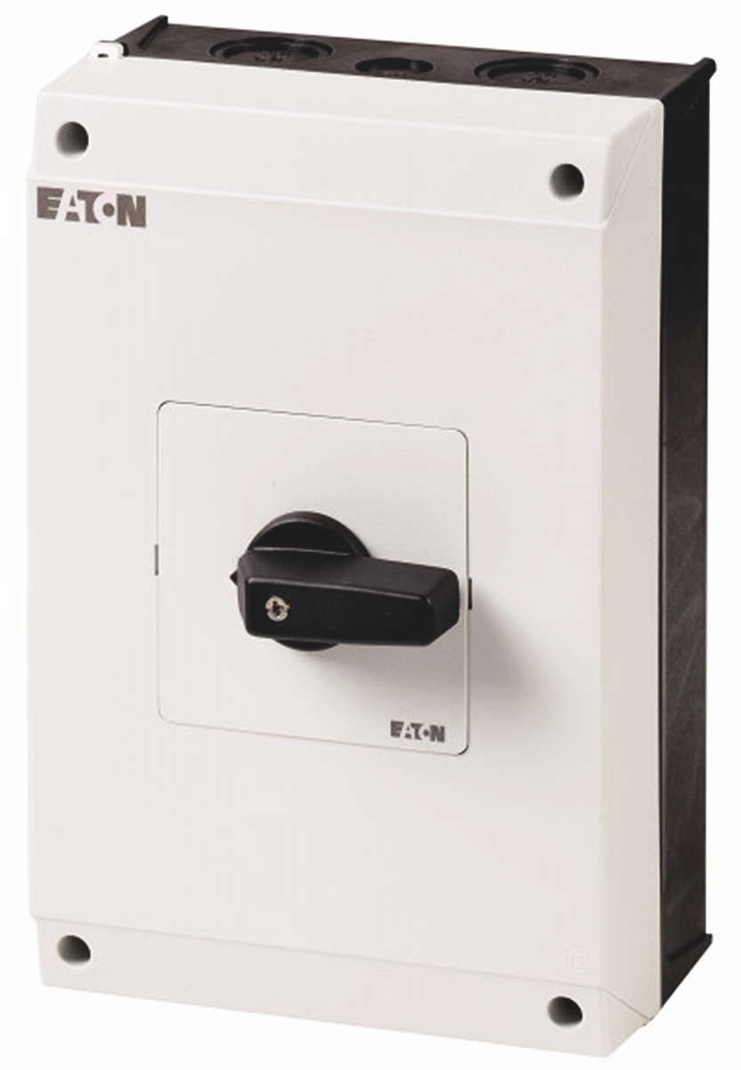 Eaton 6P Pole Isolator Switch - 63A Maximum Current, 37kW Power Rating, IP65